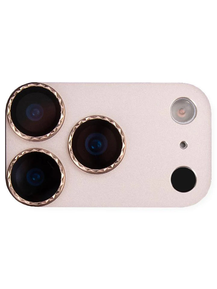 Full Coverage Diamond Cut Camera Tempered Glass